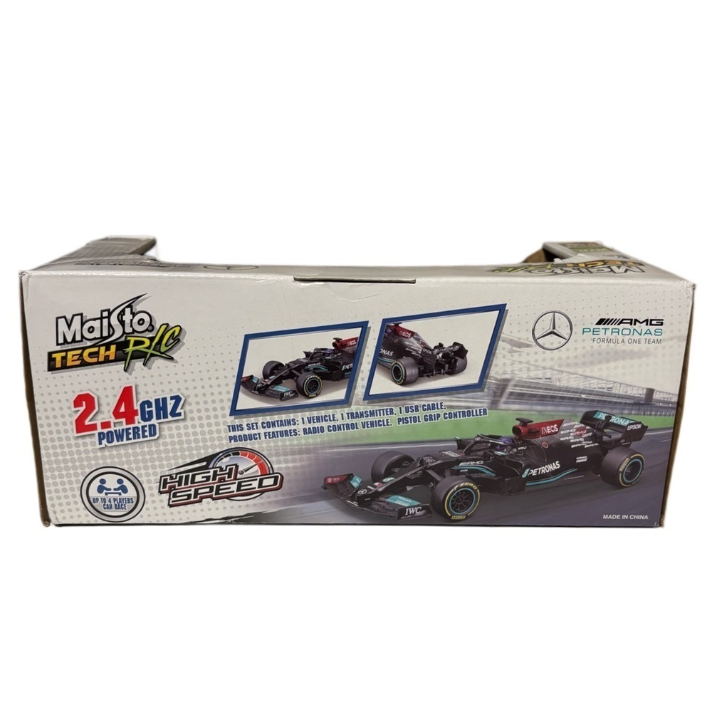 Maisto Tech RC Mercedes-AMG F1 V12 Performance Car - Black and Silver - Picture 2 of 7